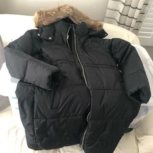 Maternity winter coat